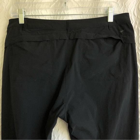 Woolrich Black Cropped Length Hiking Pant Capris - Picture 9 of 12